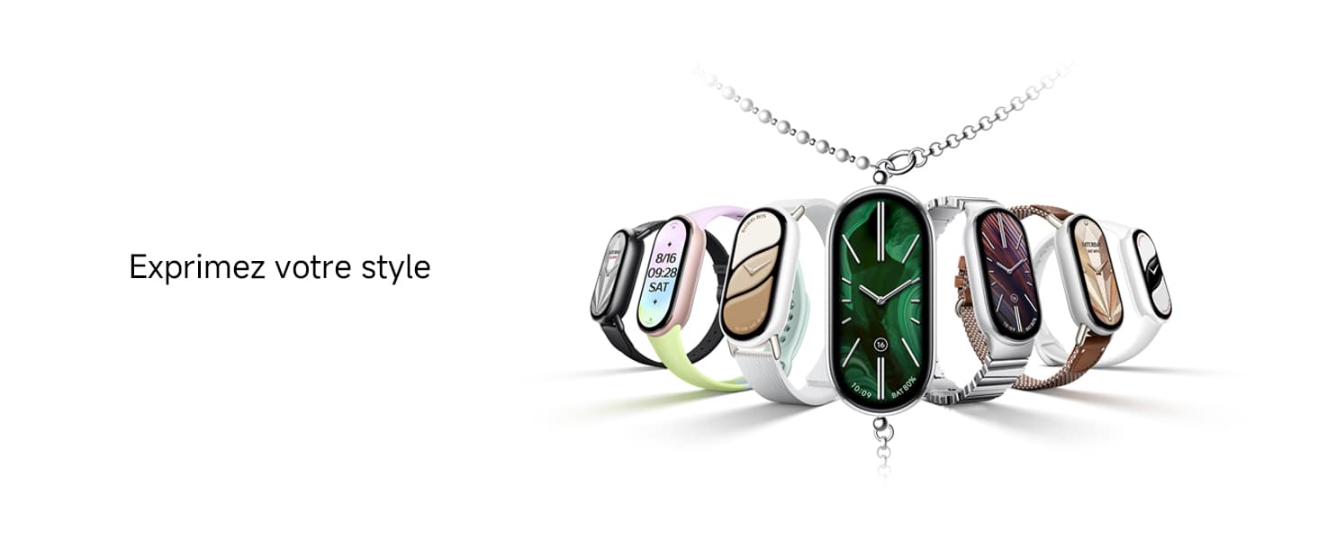 Xiaomi Smart Band 10, Montre Connectée, Boîtier alu, Suivi d