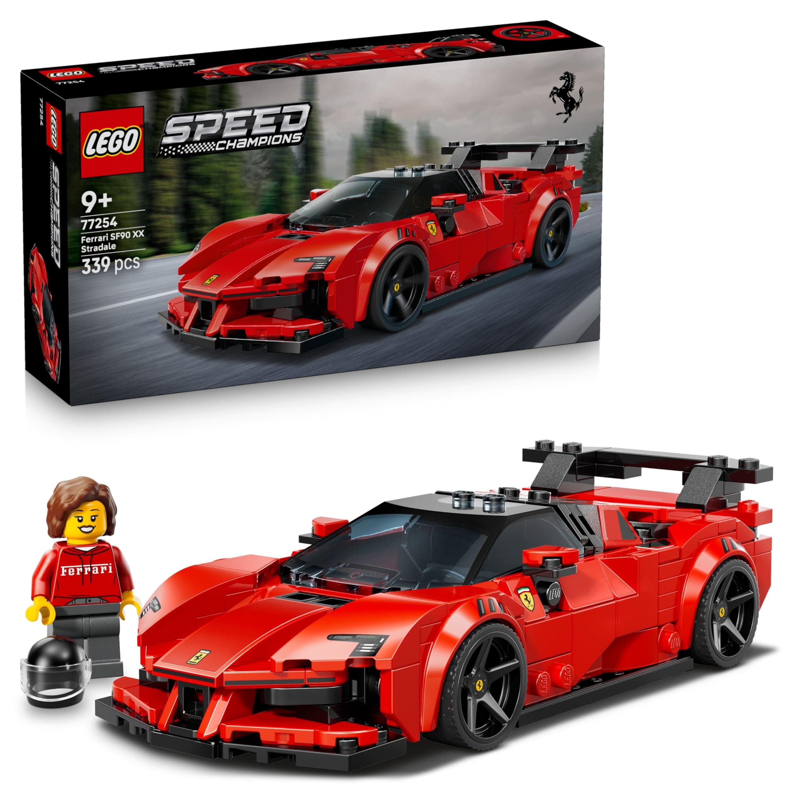 LEGO 77254 Ferrari SF90 XX Stradale OU LEGO 77253 Hypercar Bugatti Vision GT OU LEGO Speed Champions 77257 McLaren W1