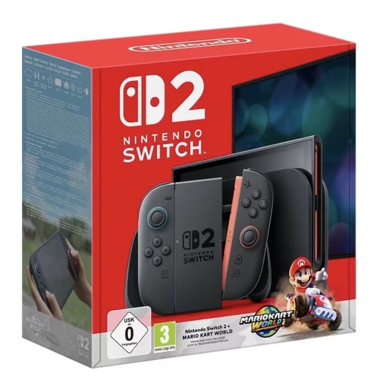 Pack Console Nintendo Switch 2 avec Mario Kart World (Via 100€ sur carte) - E.Leclerc Marly (57)
